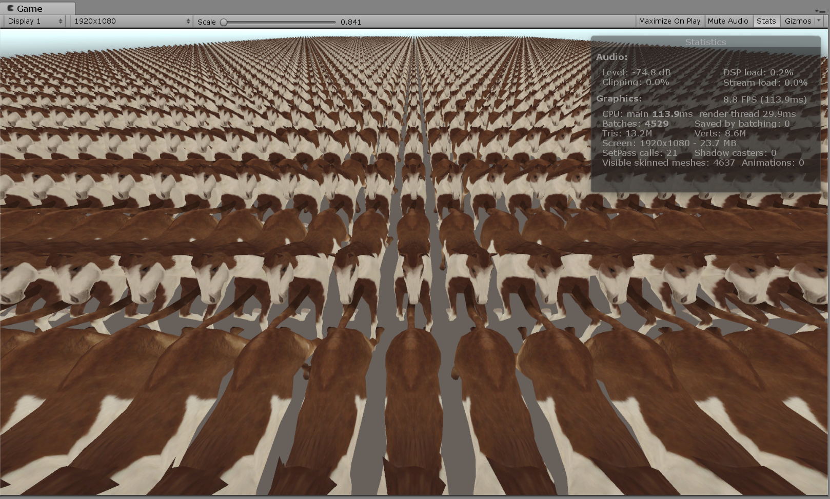 5000 animated horses